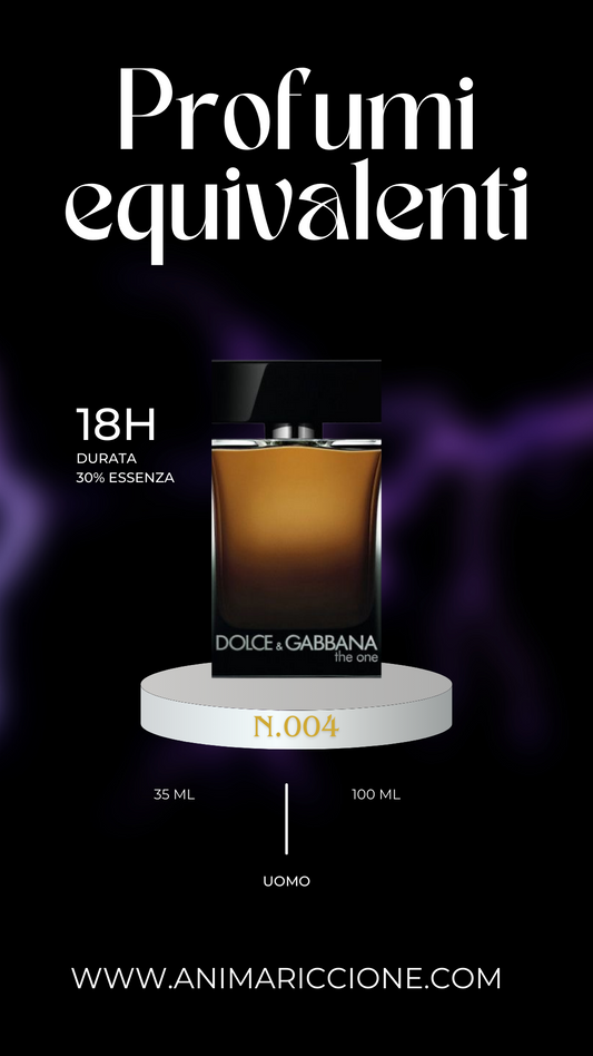 Cod. 004 - THE ONE - Dolce & Gabbana